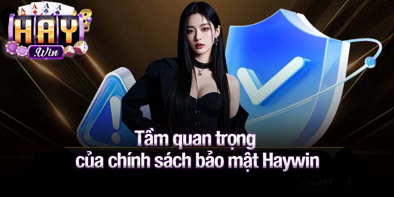 Tầm quan trọng của chính sách bảo mật Haywin