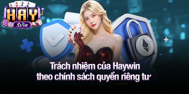 Trách nhiệm của Haywin theo chính sách quyền riêng tư