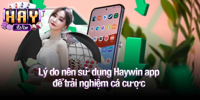 Lý do nên sử dụng Haywin app để trải nghiệm cá cược 